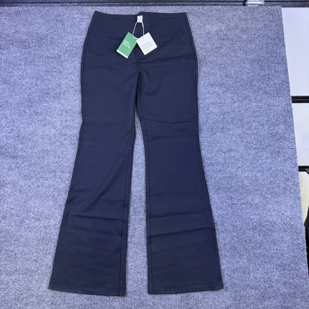 Halara Black High Waisted Flare Athleisure Yoga Pants Large Tall NWT 02781662